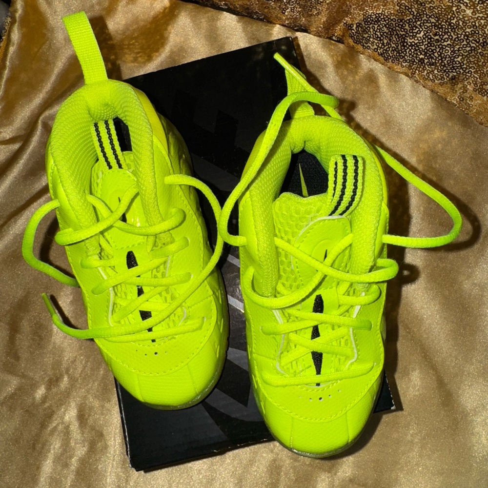 Kids Neon Green Athletic Shoes
